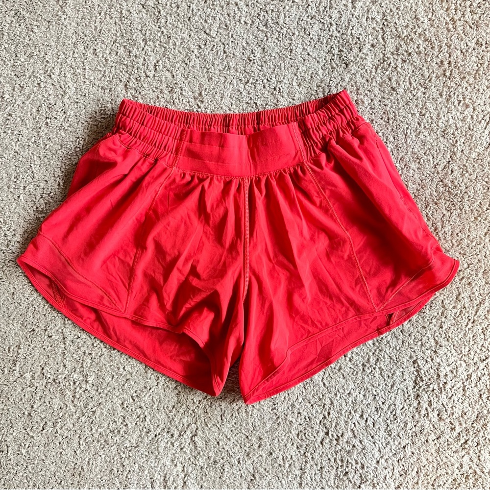 lululemon athletica Women's Athletic Shorts - Bright Red